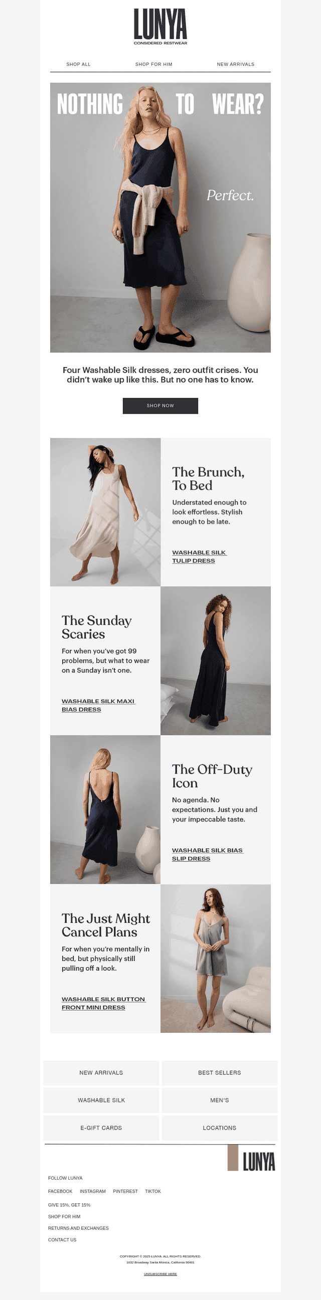 NOTHING TO WEAR?