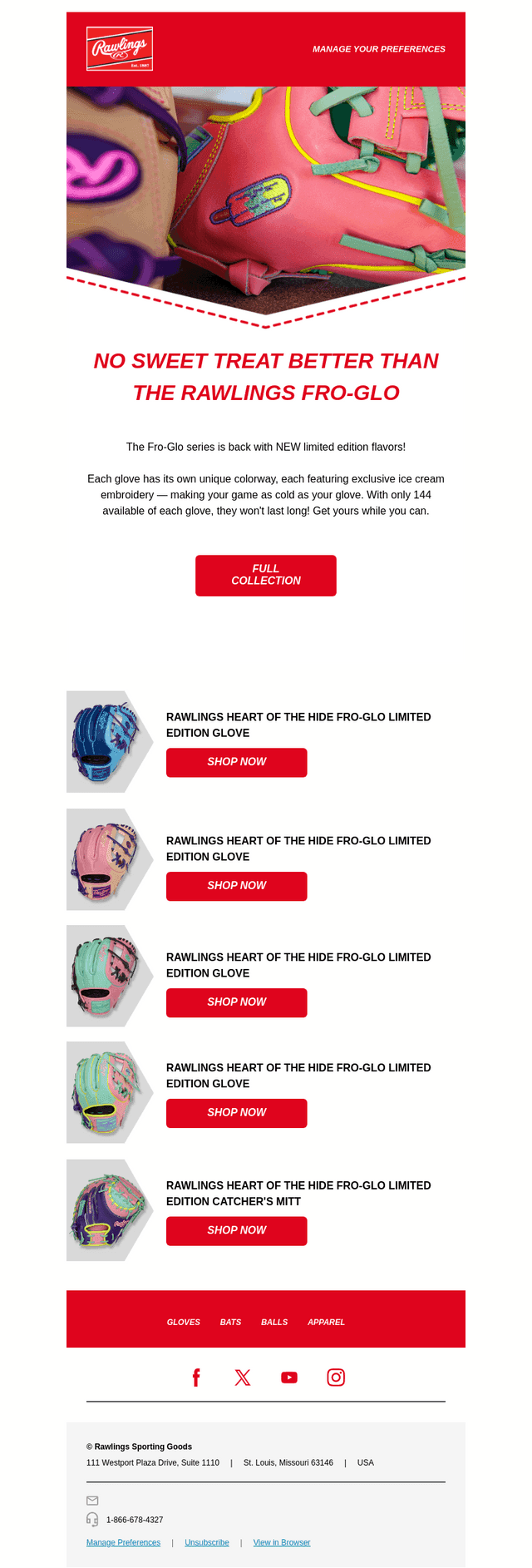 Fro-Glo Glove Series is Back