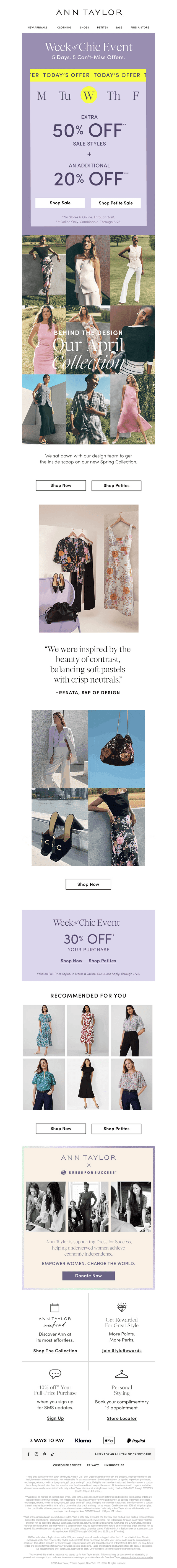 Extra 50% Off Sale + Additional 20% Off!
