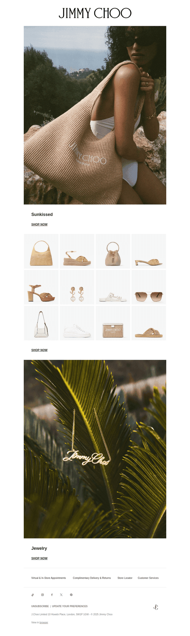 New Arrivals: Sunkissed