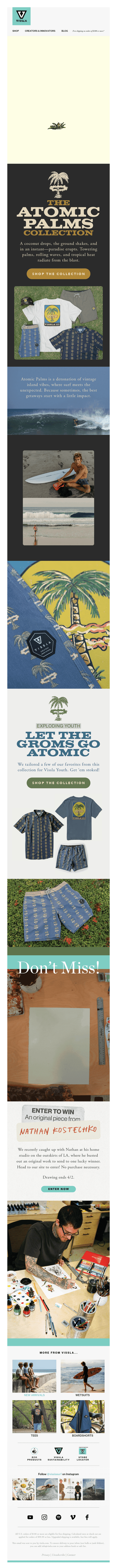 New Arrivals | The Atomic Palms Collection