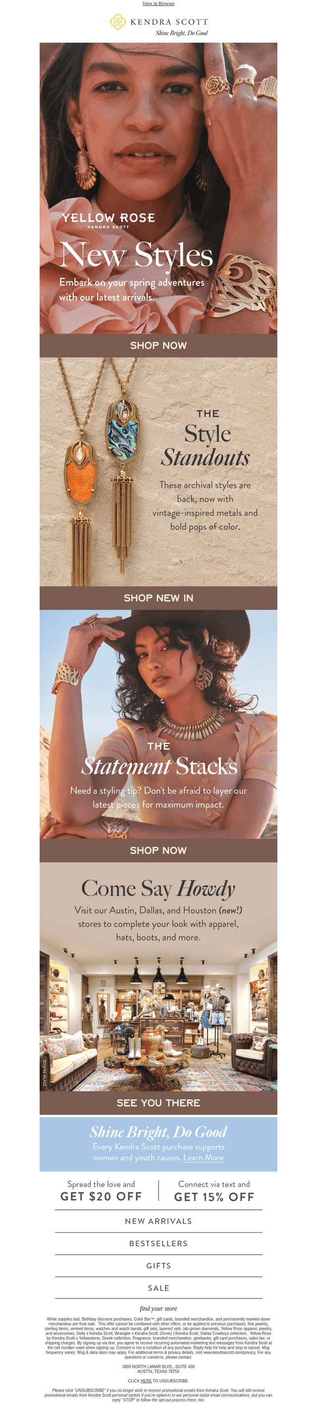 New Styles for New Horizons