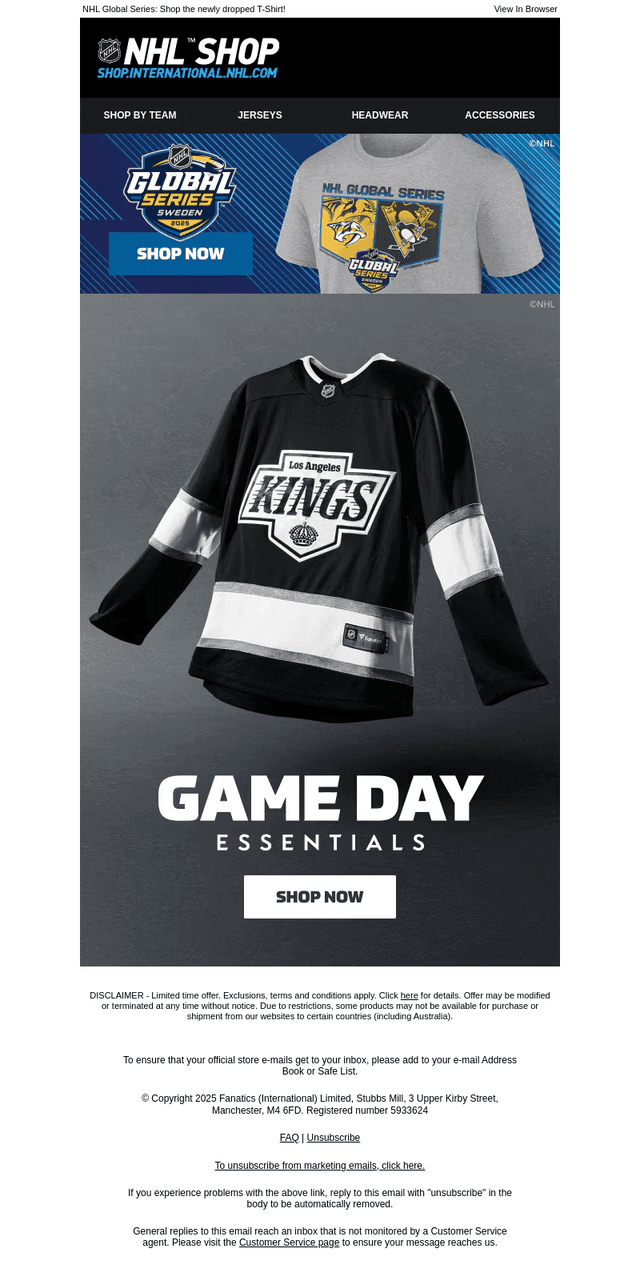 All Your NHL Gear For Spring, Plus...