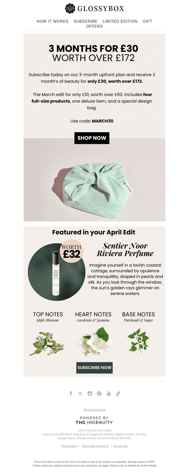3 months for only £30😱