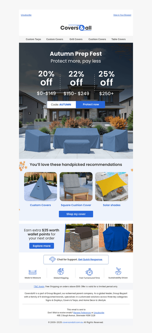 🍁 Autumn Refresh Fest: Shield More, Spend Less