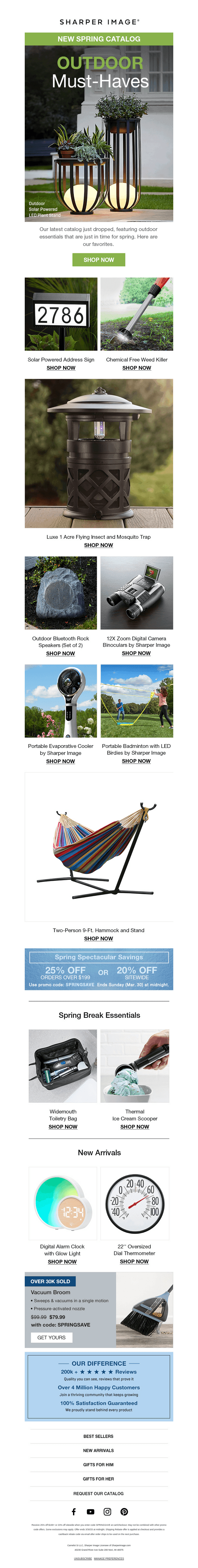 25% off 🌱 Spring Catalog Must-Haves