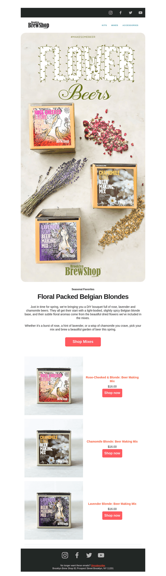 Brooklyn Brew Shop email from Thu, Mar 27, 2025