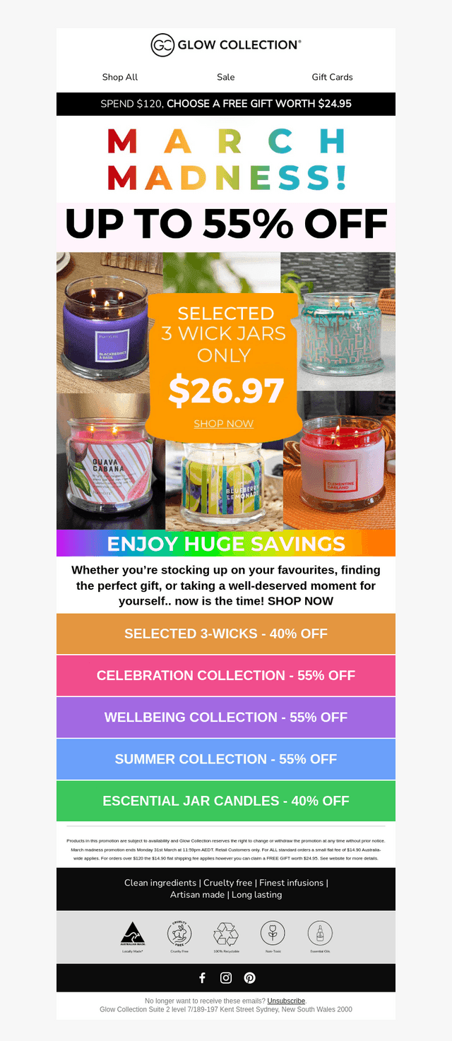 March Madness: Shop & Save Big!