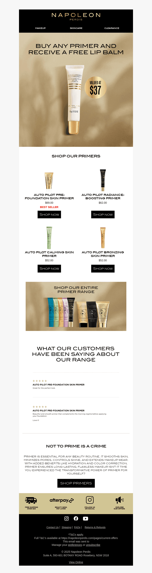 Discover Our World Class Primers ⭐