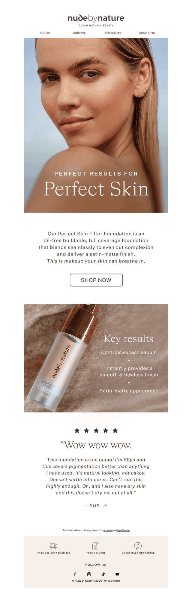 Discover Perfect Skin Filter Foundation