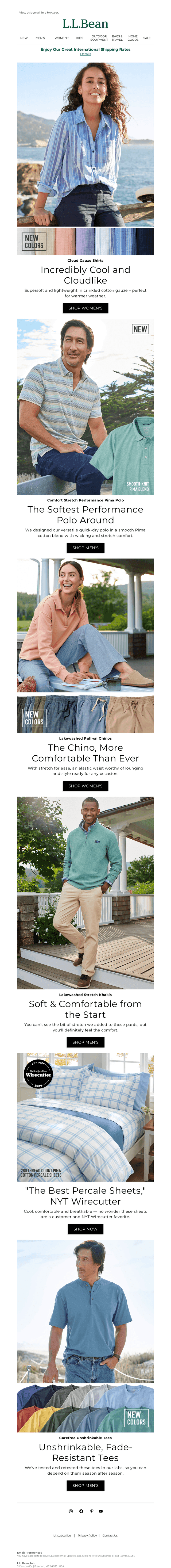 Light-as-Air Cloud Gauze Shirts: NEW Colours