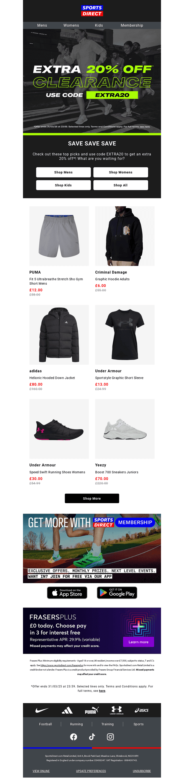 Top picks | Extra 20% off