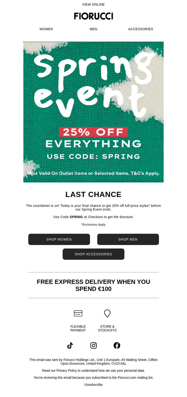 Clock’s Ticking—25% Off Ends Today!