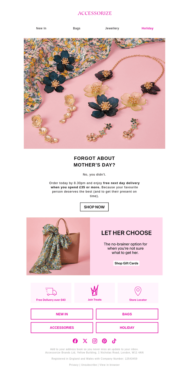 Spend £35 to unlock free next day delivery