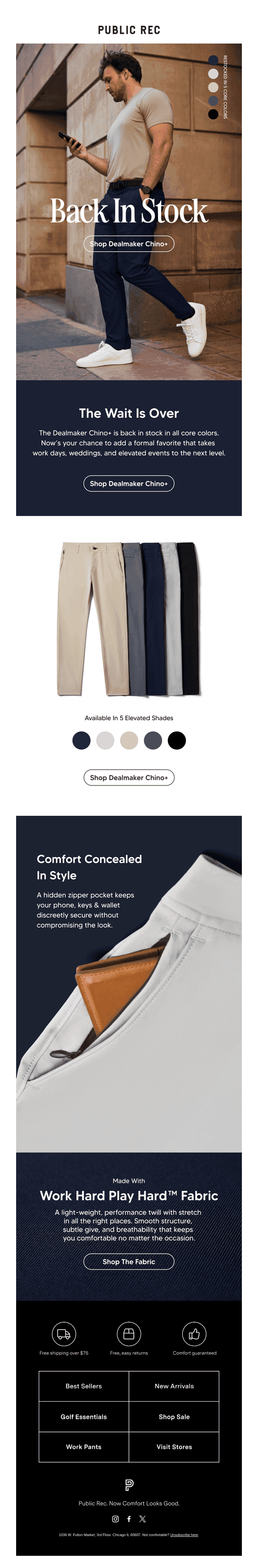 Our Best-Selling Chinos Are BACK