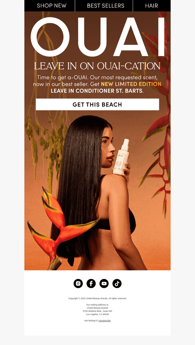 NEW Leave In Conditioner St. Barts