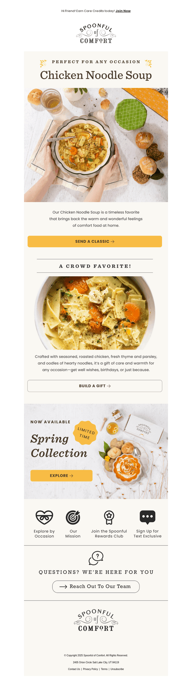 Classic Soup, Classic Care ❤️