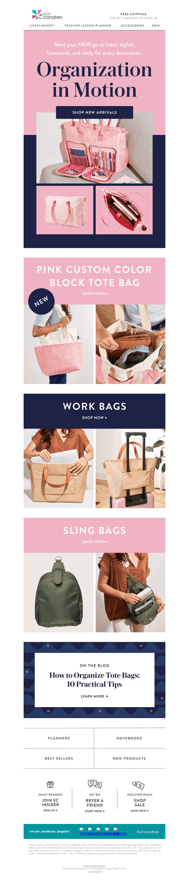 Ready, Set, Organize: New Totes Are Here!