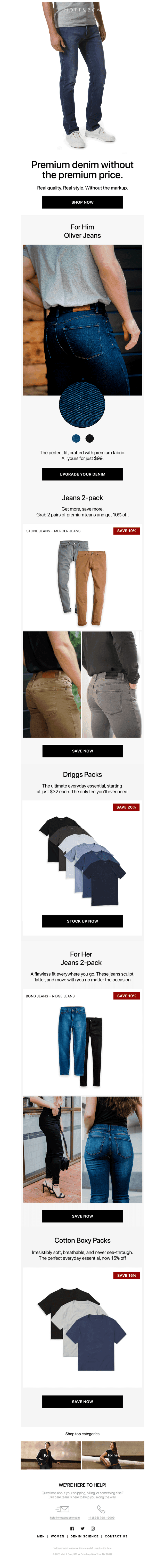The $99 premium jeans.