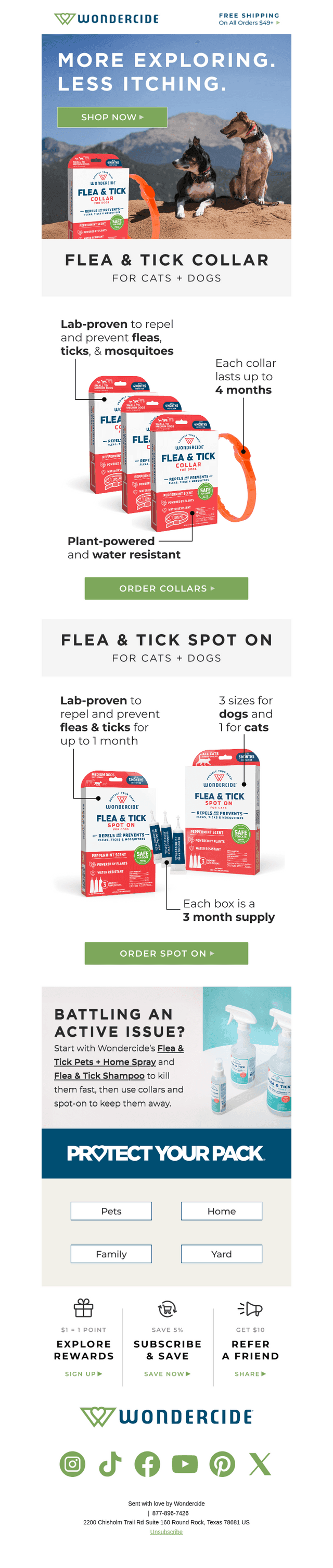🐶 Spring’s calling. Is your pack protected?