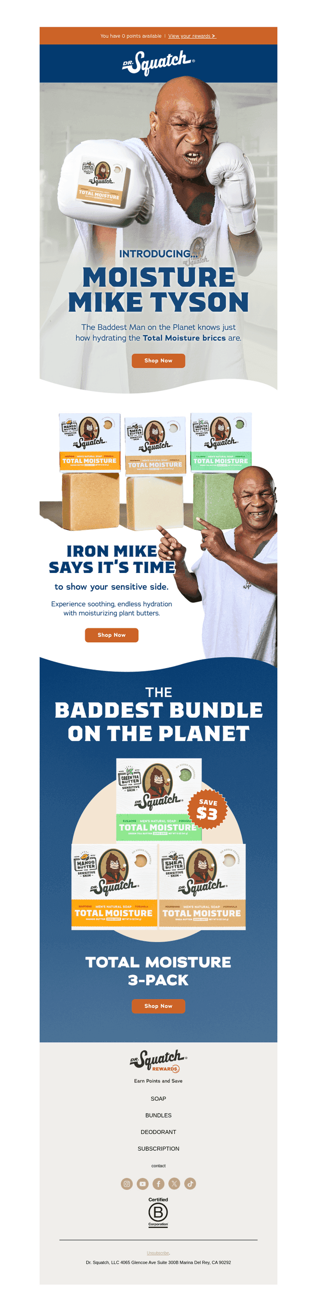 Iron Mike is now Moisture Mike