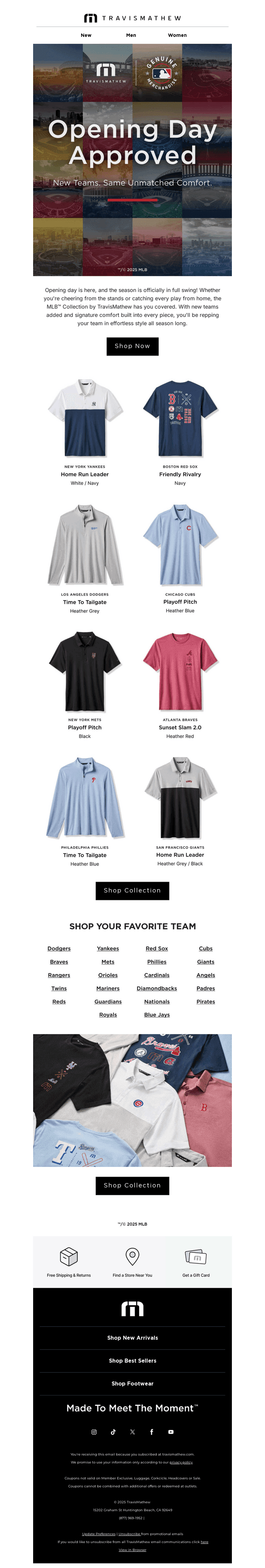 The New MLB™ Collection is Here