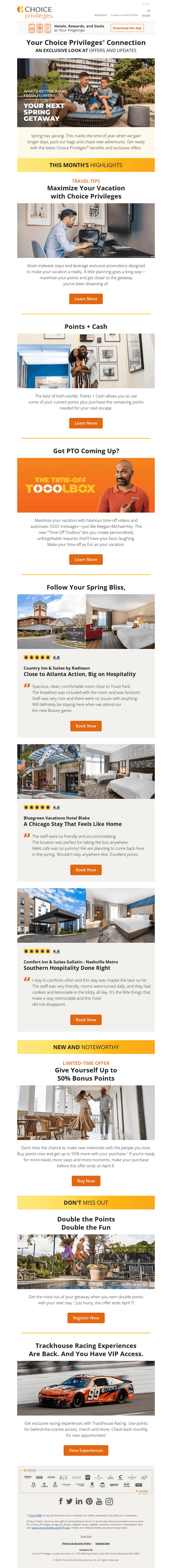 Your Account Summary: Where Will Spring Take You?☀️🏝️