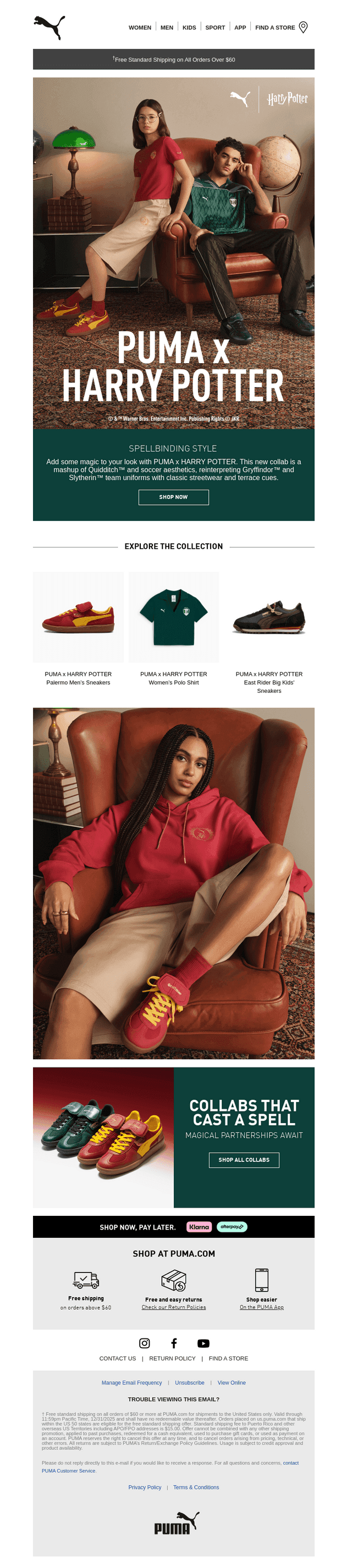 Spellbinding Style: PUMA x HARRY POTTER