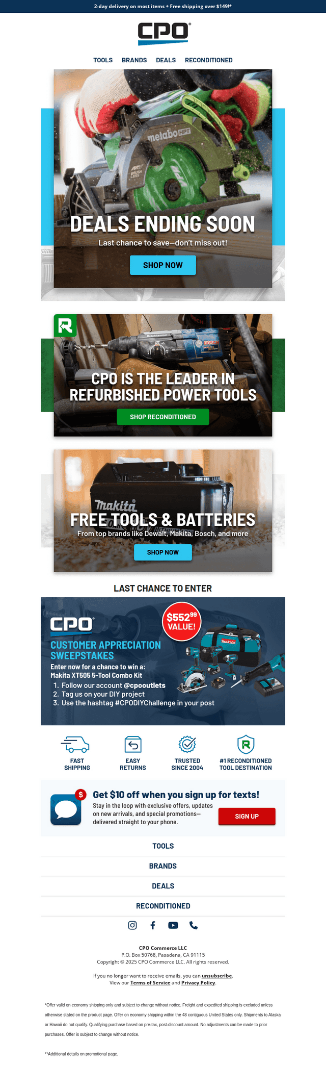 These Tool Savings Are Almost Gone