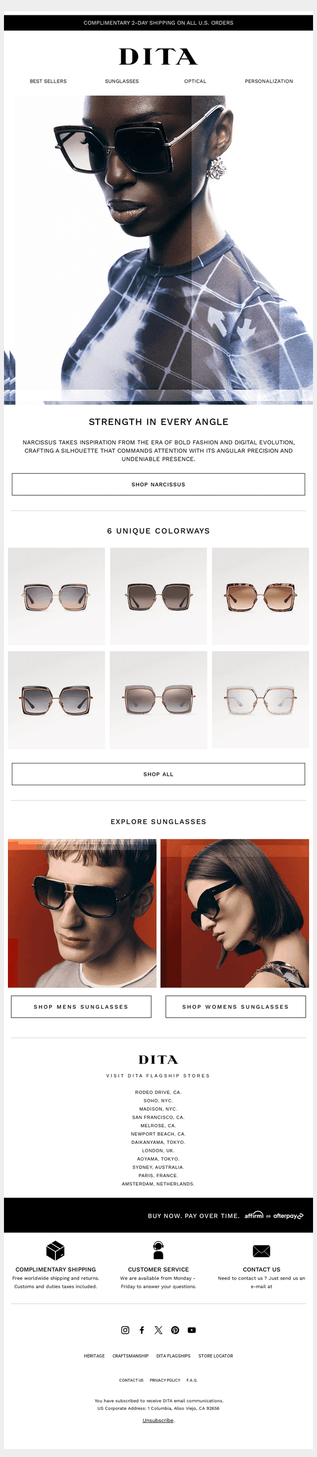 Inspired by the 80s, Designed for Now – NARCISSUS