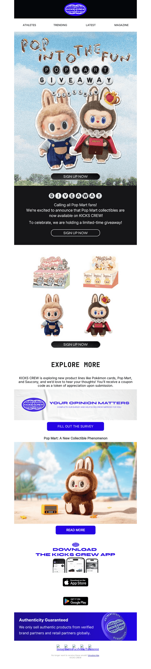 🌟 Limited-Time Pop Mart Giveaway