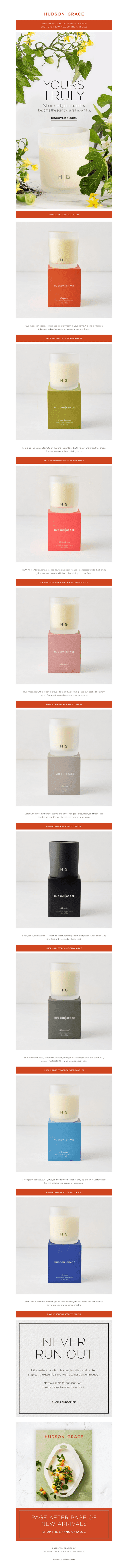 Discover your NEW favorite spring scent.