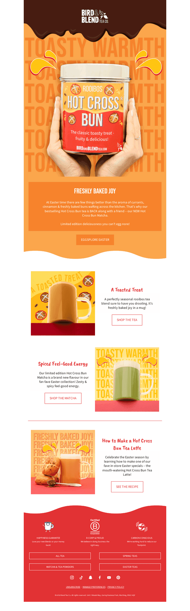 This email contains freshly baked JOY! 🤤