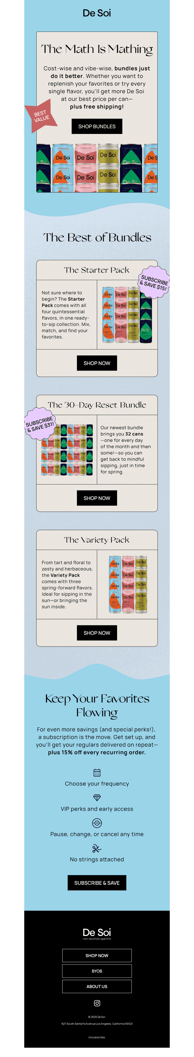 PSA: Free shipping on bundles! 📣