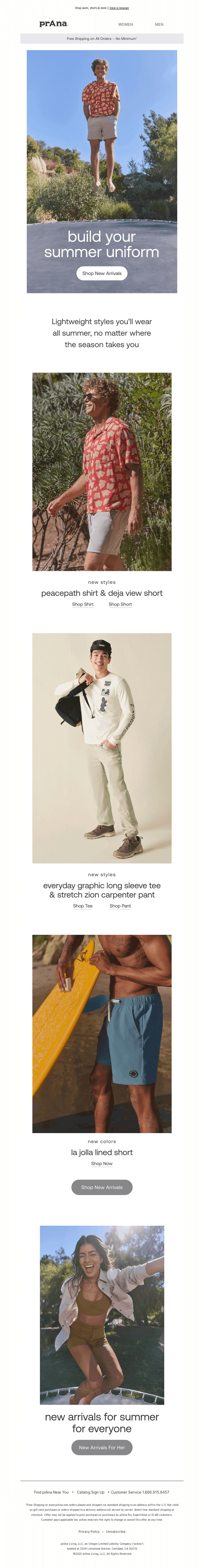 New Styles For Warmer Days Ahead