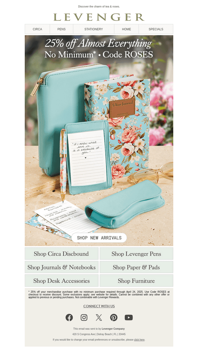 Fresh Picks + 25% Off Sitewide! 🌸