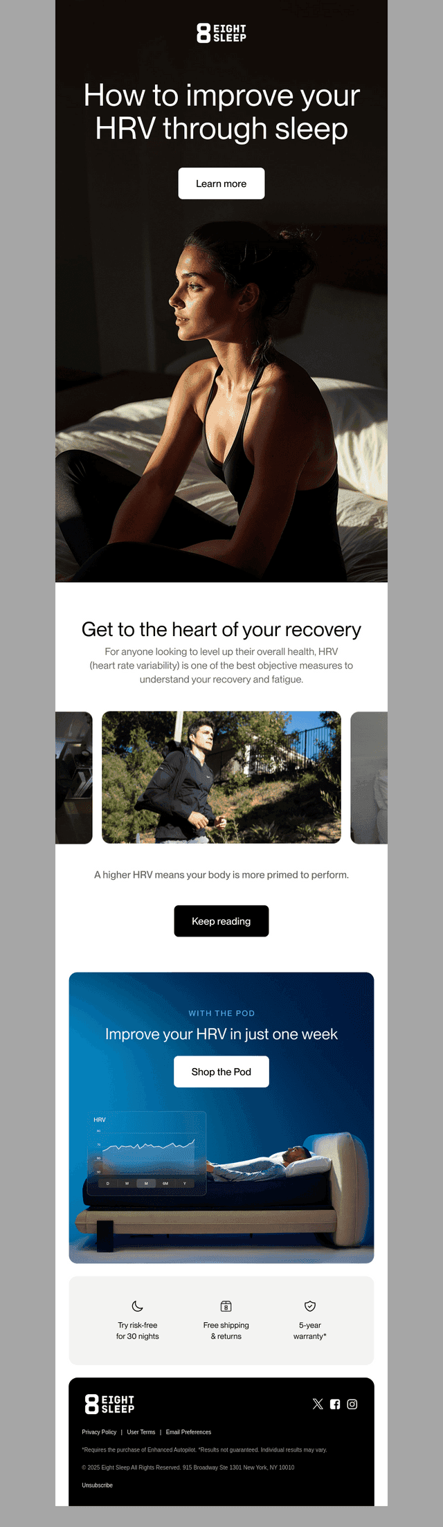 3 ways to improve your HRV