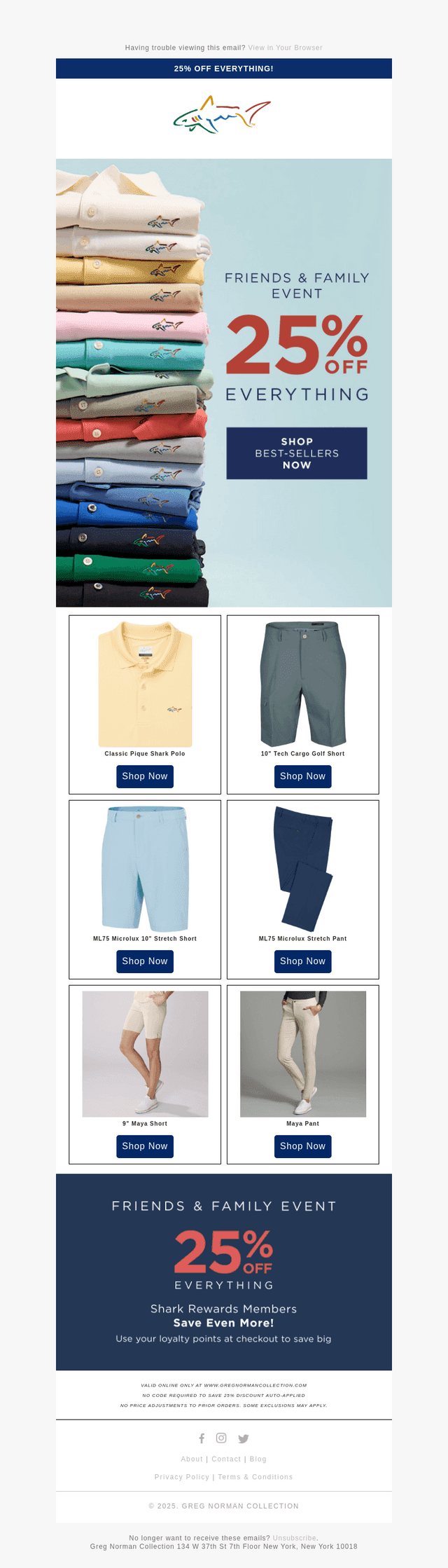 25% Off All Best-Sellers
