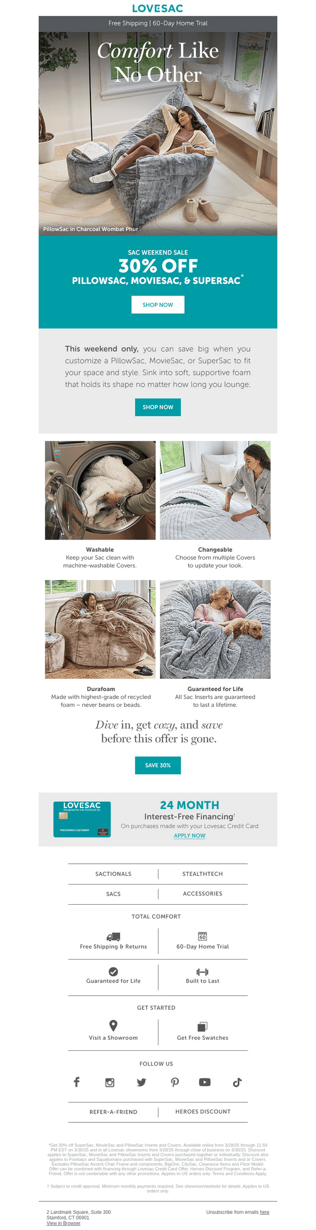 Get 30% Off the World's Most Comfortable Seat!