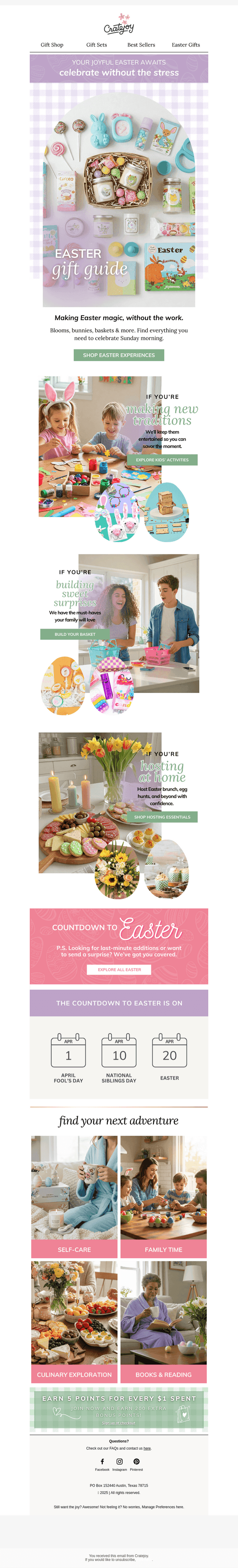 Cratejoy email from Fri, Mar 28, 2025