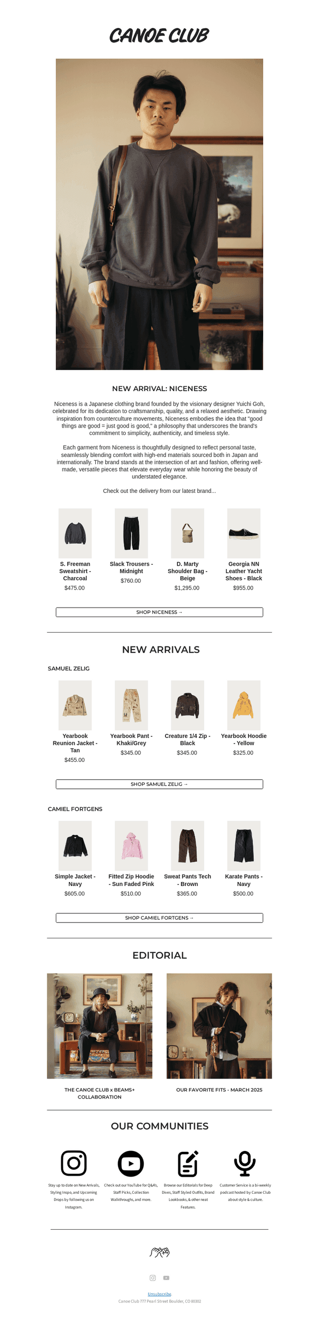 New Arrival: Niceness