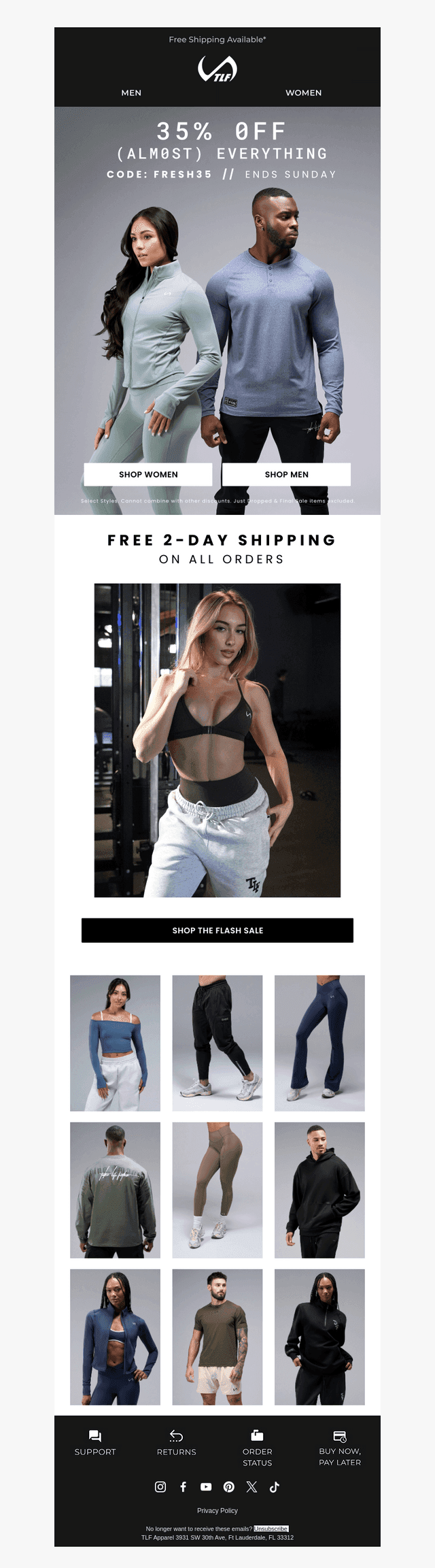 35% OFF + FREE 2-Day Shipping ⚡
