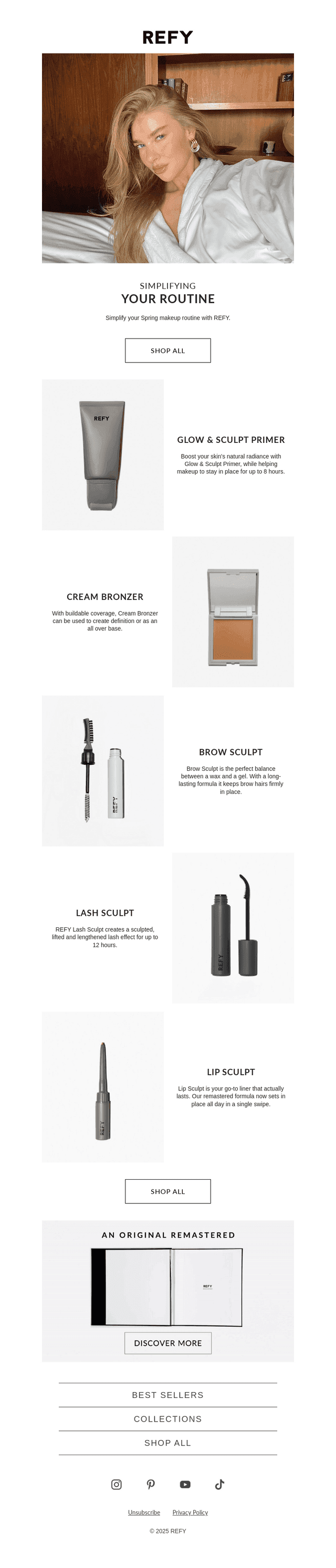 Simple routines for sunnier days