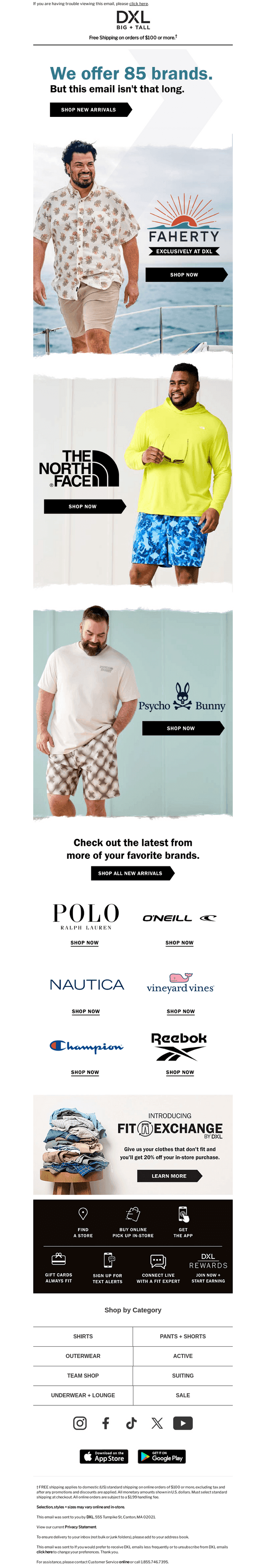 NEW Spring Styles From Faherty, Psycho Bunny + More.