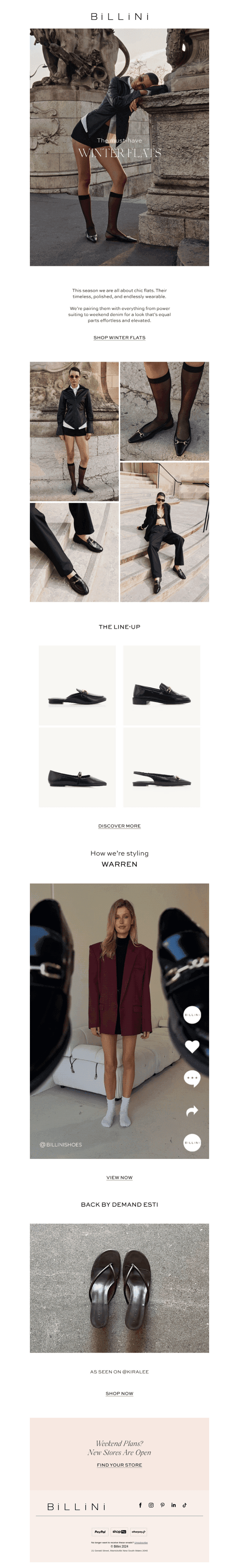 WINTER Flats