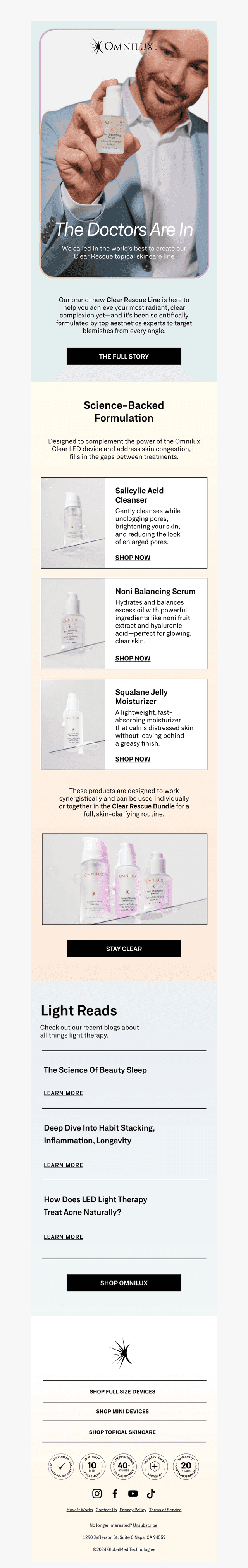 Blemish Relief Designed By The Pros
