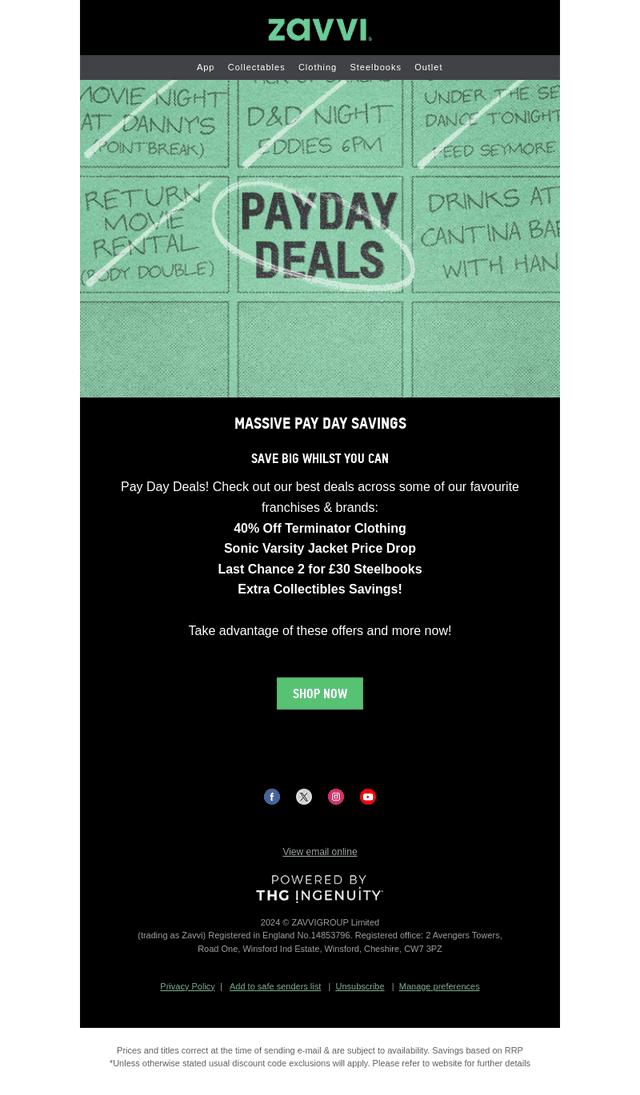 💸💸Payday Savings - Now Live💸💸