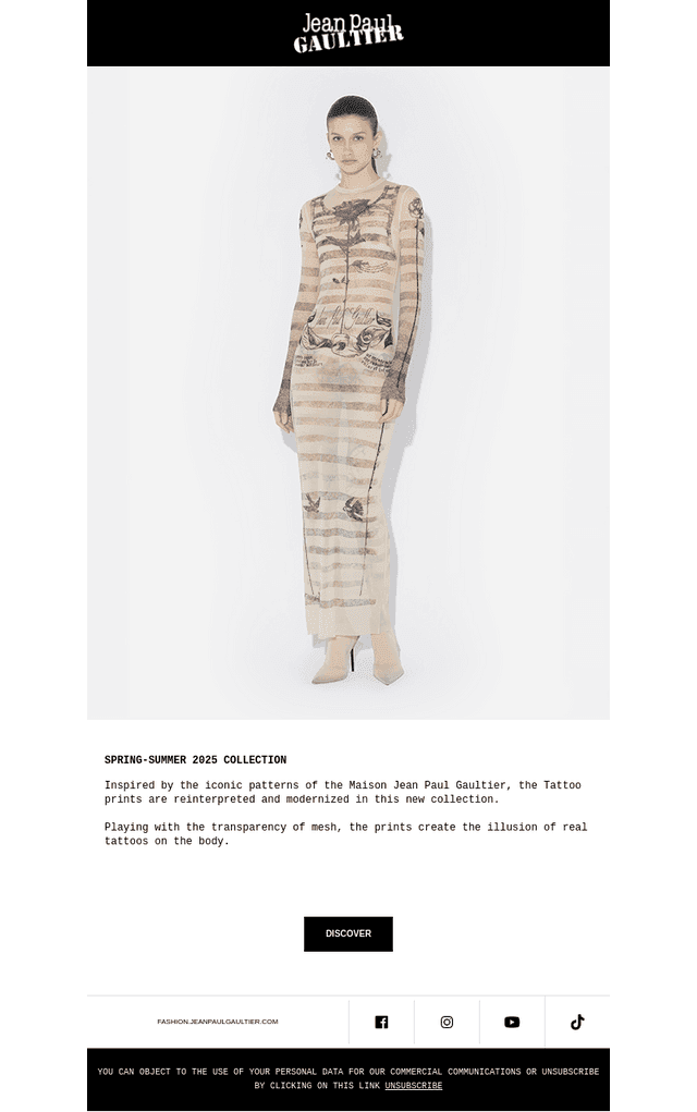 Spring-Summer 2025 | Tattoo Prints