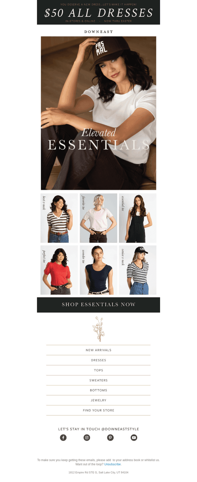 Your Elevated Essentials Await