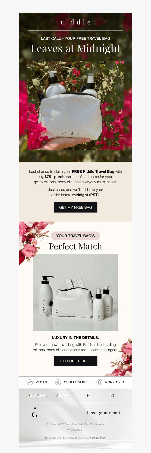Riddle Oil email from Sat, Mar 29, 2025